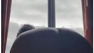 Twerking in public for eager admirers