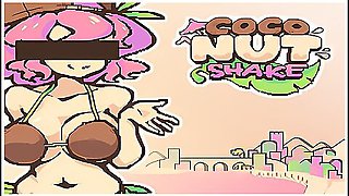 Coconut Shake - Perfect Breast Milking On The Beach! - 100% Game [hentai Game]