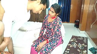 Devar tears up his young bhabhi in a hardcore session