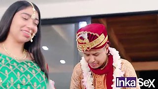 Step Dad Orgy with Stepsisters After Hindu Wedding - Michelle Aldrete & Latina Gostosas