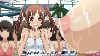 Young Teens' Wild Group Encounter at the Community Pool [Hentai Subtitled]