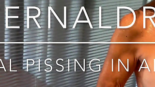 Hardcore Anal Pissing on and in Her Ass.