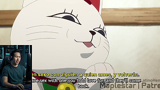 Japanese Anime Reaction Momo Chan and Okarun
