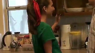 Pregnant sitter bangs the boss