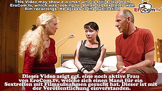 Shy German couple dares to shoot a porn