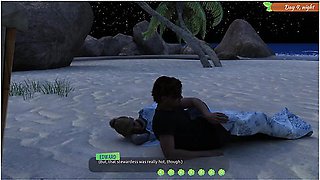 Car Toon - Lewd Island #5 - Sexy Pictures Of A Stewardess On A Laptop And A Bella Date!