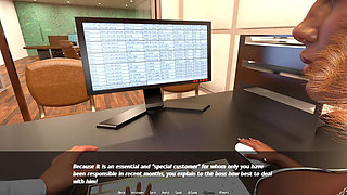 Black Lady Boss Suking Billy Cock In Office