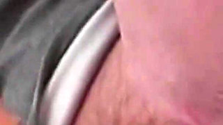 One Push Into Her Tight Anus Proved His Superiority Over That Toy