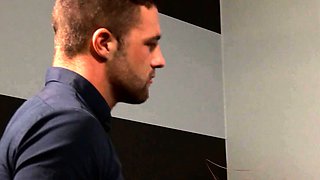 Sexy amateur brunette teen does blowjob