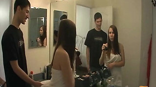 Cream Pie for Step-daughter and Step Mother