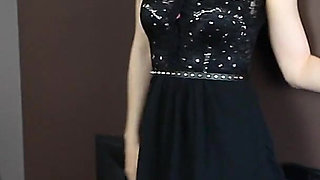 Rachelle Summers - Sexy Black Dress