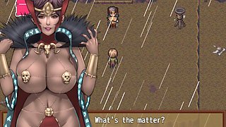 Mom has wild zombie retreat sex in an anime fantasy