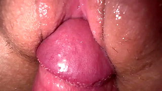 I Fucked My Teen Stepsister, Tight Creamy Pussy and Close Up Cumshot
