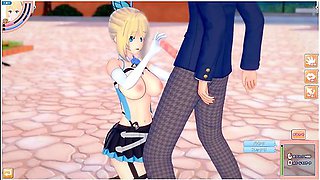 [hentai Game Koikatsu! ]have Sex With Big Tits Vtuber Mirai Akari.3dcg Erotic Anime Video