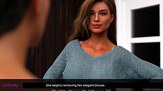 Seductive Landlady Teases Her Tenant and Measures His Massive Load - Measuring My Cum Part 3