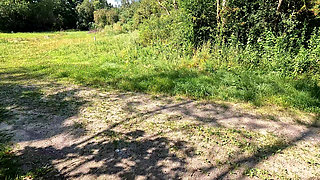 Red and Swollen Tits at Public Bbq Place