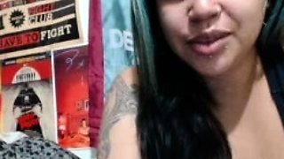 Brunette Solo Webcam Masturbation