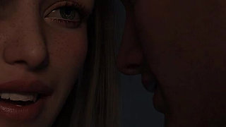 Dominos Beach 13: Zoe's HJ, BJ & Fingering Fun W/ John