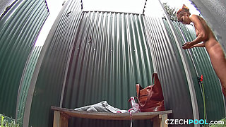 Czech Pool 1: Yummy Shaved Pussy