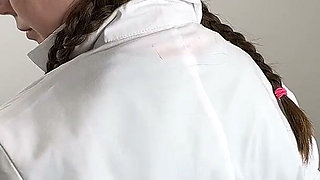 Nurse Bunny Is Detained and Questioned