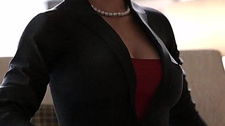 Burning Boundaries 27 - Lara Gives Handjob in the Kitchen While Realtor Is Busy