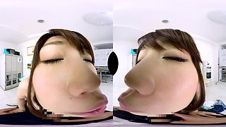 Secretary Sakura Kirishima Comes Out From Under The Desk Part 3 - Asian Big Tits Secretary Creampie
