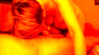 Skinny Blonde Granny Screams for Rough Sex