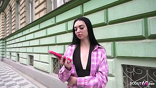 German Scout Casting: Slim Teens Adelina Jameson and Tight Tini Slammed to Multiple Orgasms in Pick