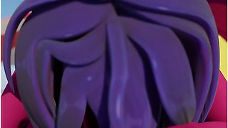 Beach Blowjob Hyper Growth Animation