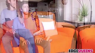 EdgeQueens - Mackenzie Mace Strokes Roomie with Fleshlight