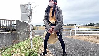 Voluntary Training No33 Peeing Walk Along The Road