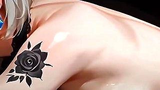 Blindfolded Dark Bride Fucks Deep