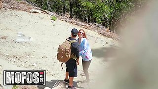 Big Titted Redhead Pepper Hart Gets Fucked Outdoors