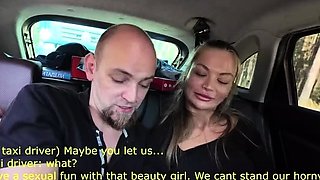 Dina Joy rough anal sex during the cab ride