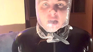 Tight Plastic Bag and Latex