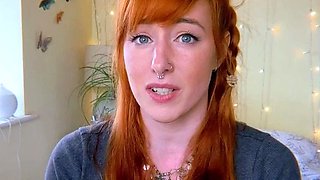 Amateur striptease and Solo masturbation