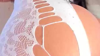 Amateur close up ass toying