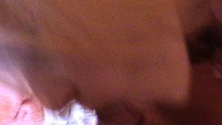 Amazing amateur blonde enjoying a doggystyle