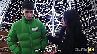 Hunt4k featuring Michael Fly and Asandra Dewy's hard fuck scene