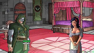 Xrgamers Hentai Beauty Stripteases for Her Master