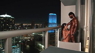 ?? Ebony Goddess (Samantha HBNIC) Gets Humped Out In The Los Vegas Night ? - Lisa ann
