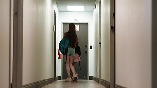 My Asian lezzie roommate makes my pussy cum and squirt