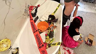 Marsianna Amoon and Aleya Sun Pound Cocks in Naughty Cosplay Dirndls During Oktoberfest Festival