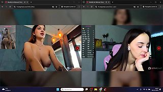 Close up teen foot worship