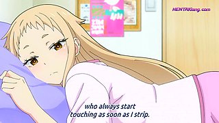 Wet tease confesses craving as stepbro grabs slippery ass