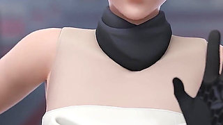 Tracer Got Bored with Guys - Tight Hole Double Penetration 3D Overwatch Animation