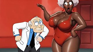 Married Cuckold Loves a Big Black Ass Cartoon