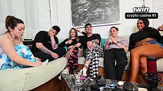 Group sex party turns inexperienced fuckfest with pals'