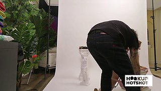 Inked Sophia Locke Teases Bryan Gozzling Behind The Scenes