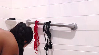 Barbiie Getting in the Shower